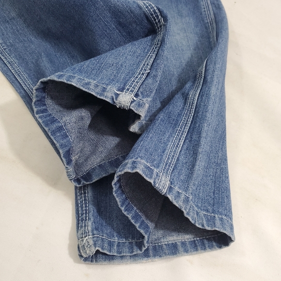 Lakin McKey L*M Bib Overalls Blue Denim Unisex Boy - Picture 7 of 15